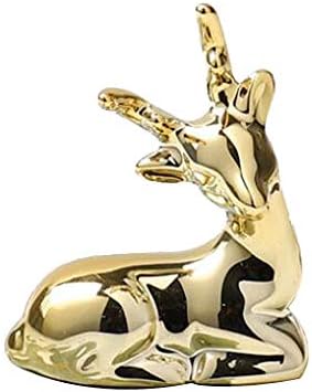 Golden Small Animal Statues, Ideal for Home Decor